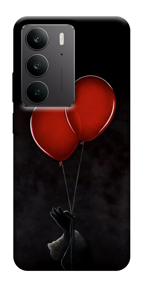 Чехол Красные шары для Realme C75
