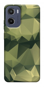 Чехол Треугольный камуфляж 2 для Motorola Moto E15