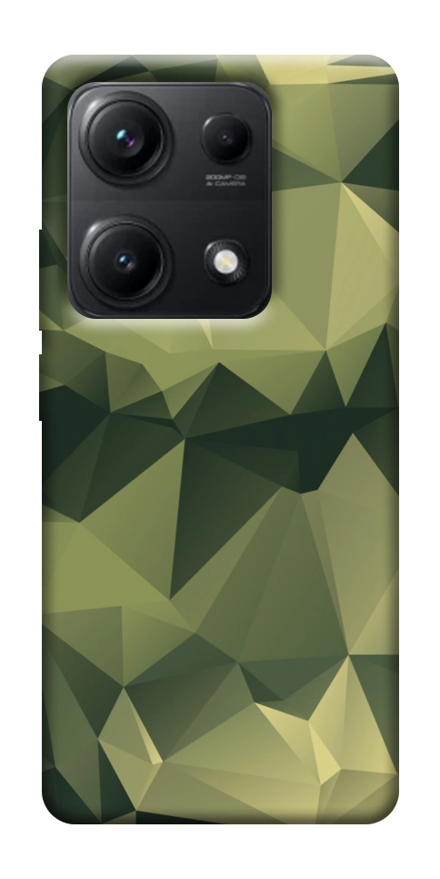 Чехол Треугольный камуфляж 2 для Xiaomi Redmi Note 14S