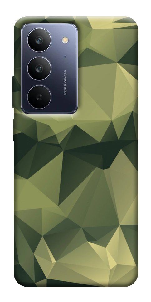Чехол Треугольный камуфляж 2 для Realme C75x