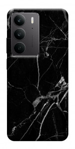 Чехол Черный мрамор для Realme C75