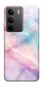 Чехол Розовый мрамор для Realme C75