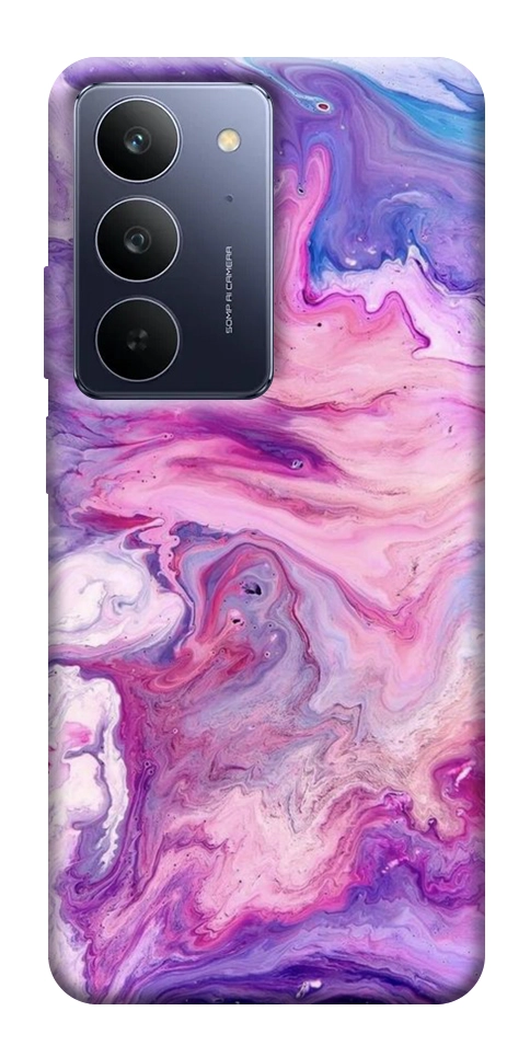 Чехол Розовый мрамор 2 для Realme C75x