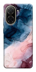 Чохол Рожево-блакитні розводи для Xiaomi Poco C71