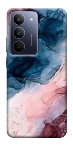 Чехол Розово-голубые разводы для Realme C75x