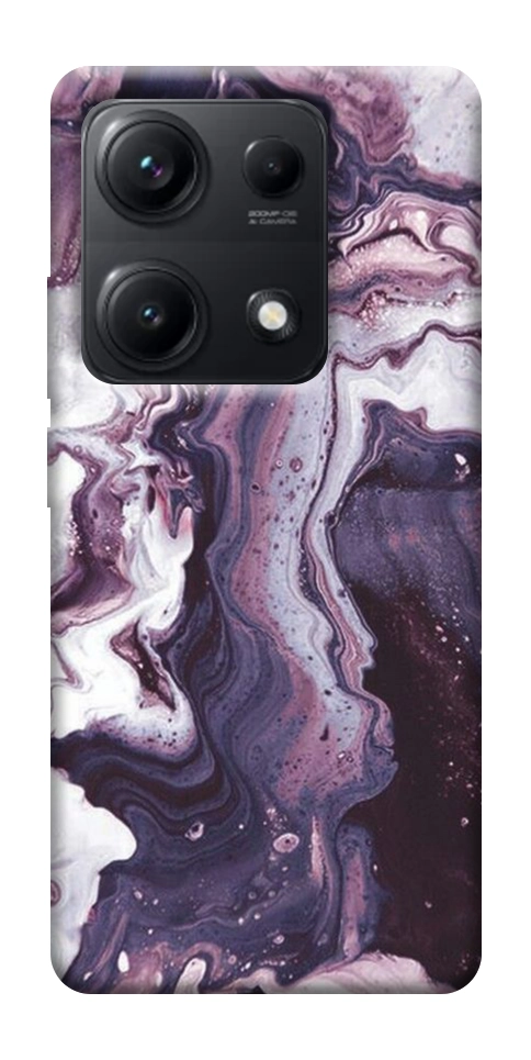 Чехол Красный мрамор для Xiaomi Redmi Note 14S