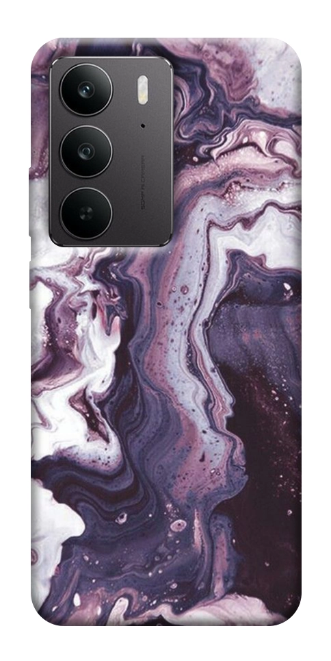Чехол Красный мрамор для Realme C75