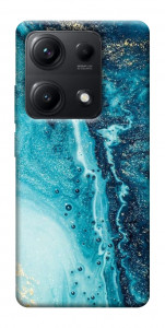 Чехол Голубая краска для Xiaomi Redmi Note 14S