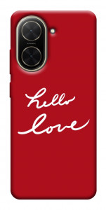 Чохол Hello love для Xiaomi Poco C71