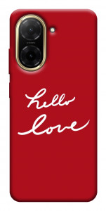 Чехол Hello love для Xiaomi Redmi A5