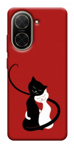 Чохол Закохані коти для Xiaomi Poco C71
