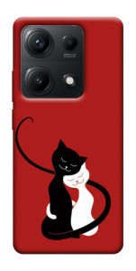 Чехол Влюбленные коты для Xiaomi Redmi Note 14S