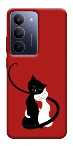 Чехол Влюбленные коты для Realme C75x