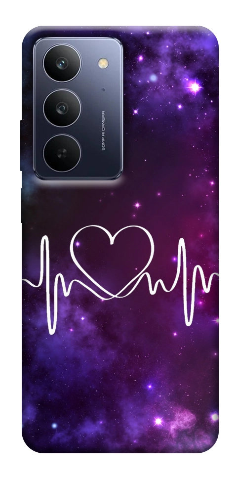 Чехол Кардиограмма для Realme C75x