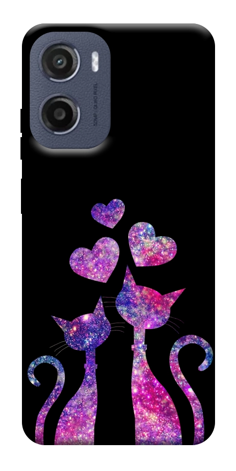 Чехол Космические коты для Motorola Moto G05