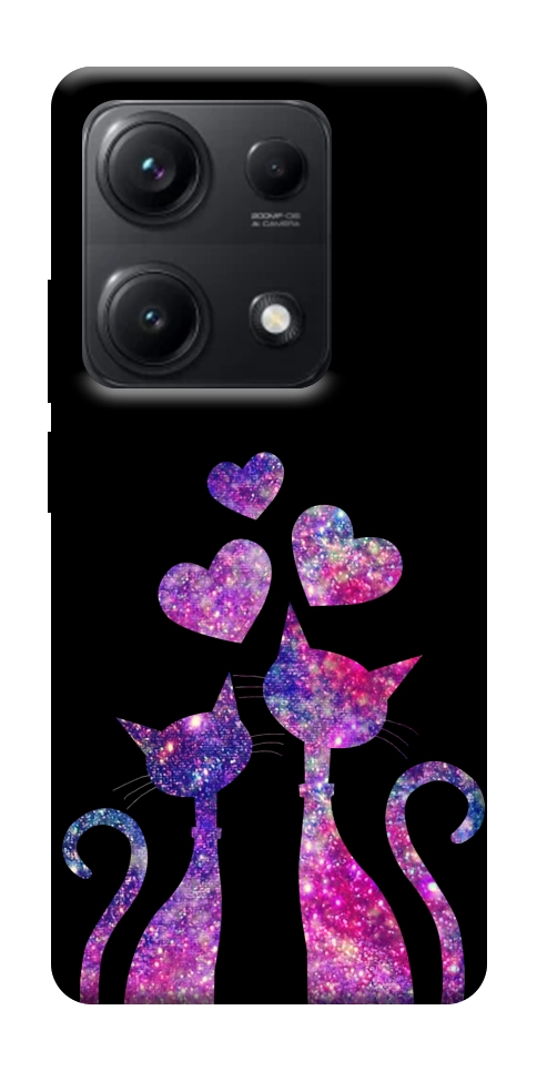 Чехол Космические коты для Xiaomi Redmi Note 14S