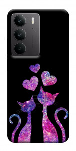 Чехол Космические коты для Realme C75