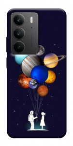 Чехол Галактика для Realme C75