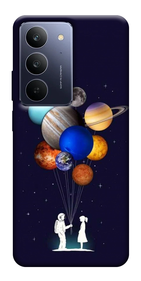 Чехол Галактика для Realme C75x