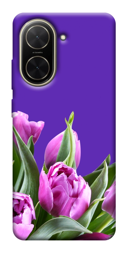 Чехол Тюльпаны для Xiaomi Poco C71
