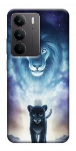Чехол Львы для Realme C75