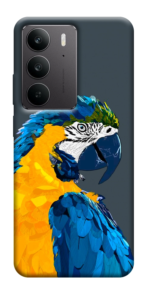 Чехол Попугай для Realme C75