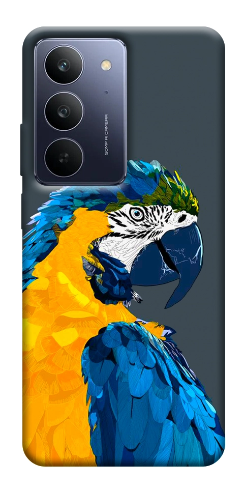 Чехол Попугай для Realme C75x