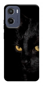 Чехол Черный кот для Motorola Moto G05