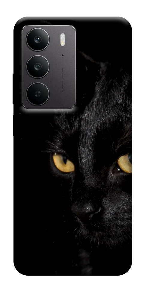 Чохол Чорний кіт для Realme C75