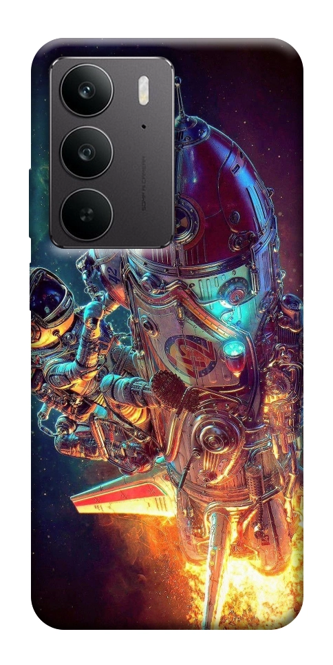 Чехол Космический корабль для Realme C75