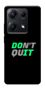 Чехол Don't quit для Xiaomi Redmi Note 14S