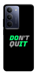 Чехол Don't quit для Realme C75x