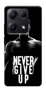 Чехол Never give up для Xiaomi Redmi Note 14S