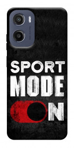 Чехол Sport mode on для Motorola Moto G05