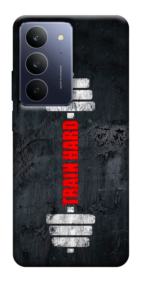 Чехол Train hard для Realme C75x