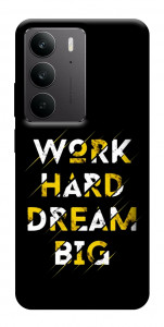 Чехол Work hard для Realme C75