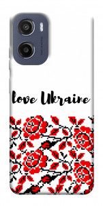Чехол Love Ukraine для Motorola Moto E15