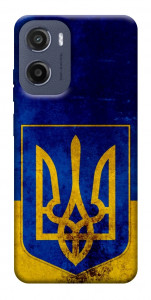 Чехол Украинский герб для Motorola Moto E15