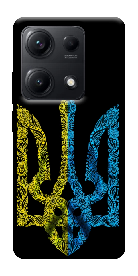 Чехол Жовтоблакитний герб для Xiaomi Redmi Note 14S
