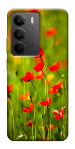 Чехол Маковое поле для Realme C75