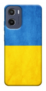 Чехол Флаг України для Motorola Moto E15