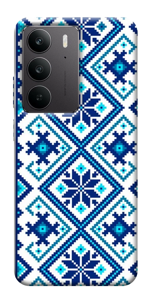 Чехол Синя вишиванка для Realme C75