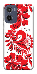 Чехол Червона вишиванка для Motorola Moto G05