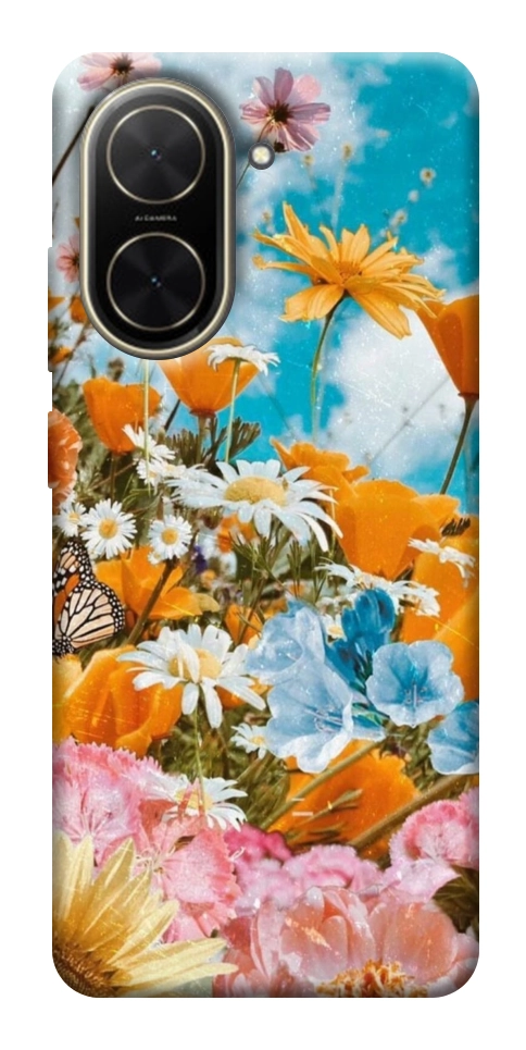 Чохол Літні квіти для Xiaomi Poco C71
