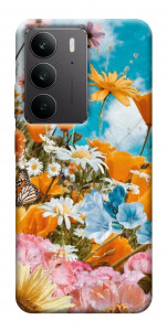 Чехол Летние цветы для Realme C75