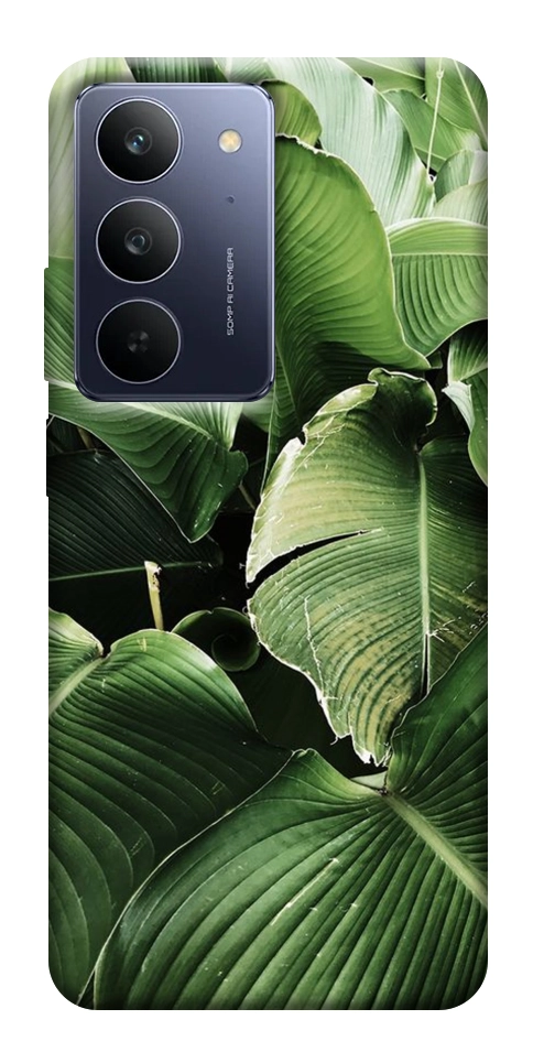 Чехол Тропическая листва для Realme C75x