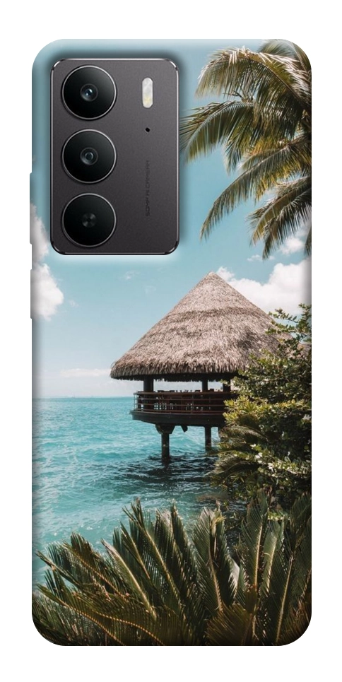 Чехол Тропический остров для Realme C75