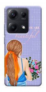 Чехол You are beautiful для Xiaomi Redmi Note 14S