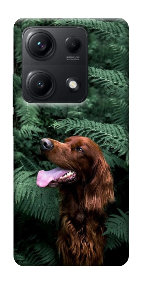 Чехол Собака в зелени для Xiaomi Redmi Note 14S