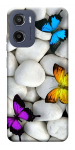 Чехол Butterflies для Motorola Moto E15